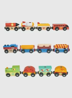 Adventure Trains-leksakspaket för småbarn