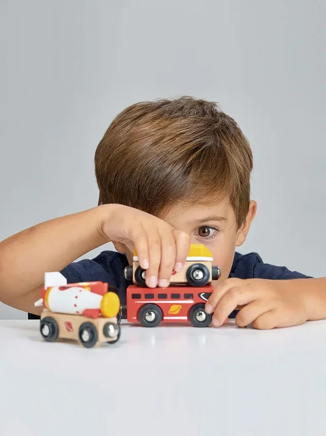 Adventure Trains-leksakspaket för småbarn