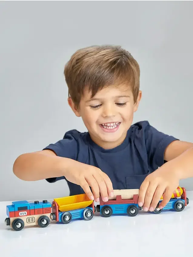 Adventure Trains-leksakspaket för småbarn