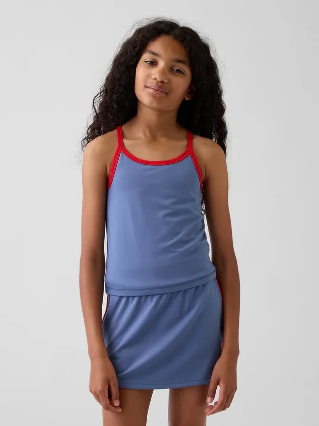 Aktiv tanktop med racerrygg för barn