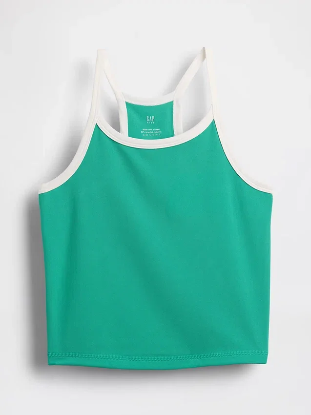 Aktiv tanktop med racerrygg för barn