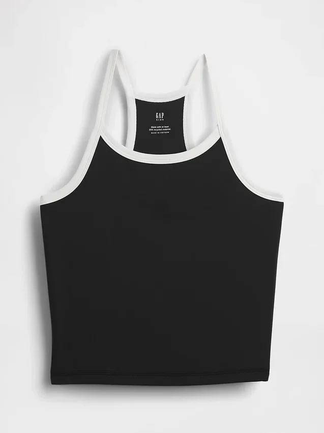 Aktiv tanktop med racerrygg för barn