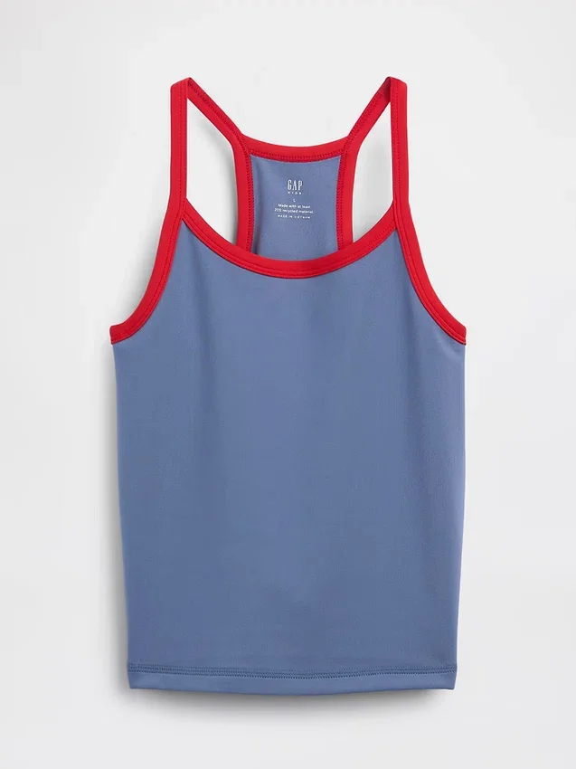 Aktiv tanktop med racerrygg för barn