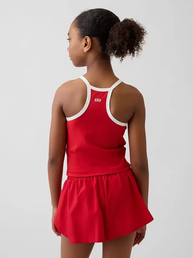 Aktiv tanktop med racerrygg för barn