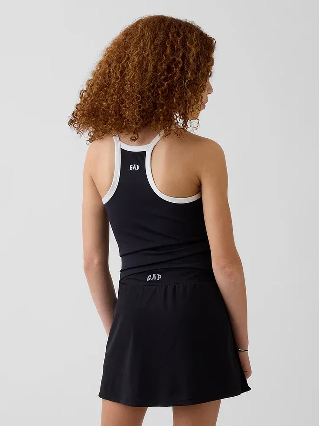 Aktiv tanktop med racerrygg för barn