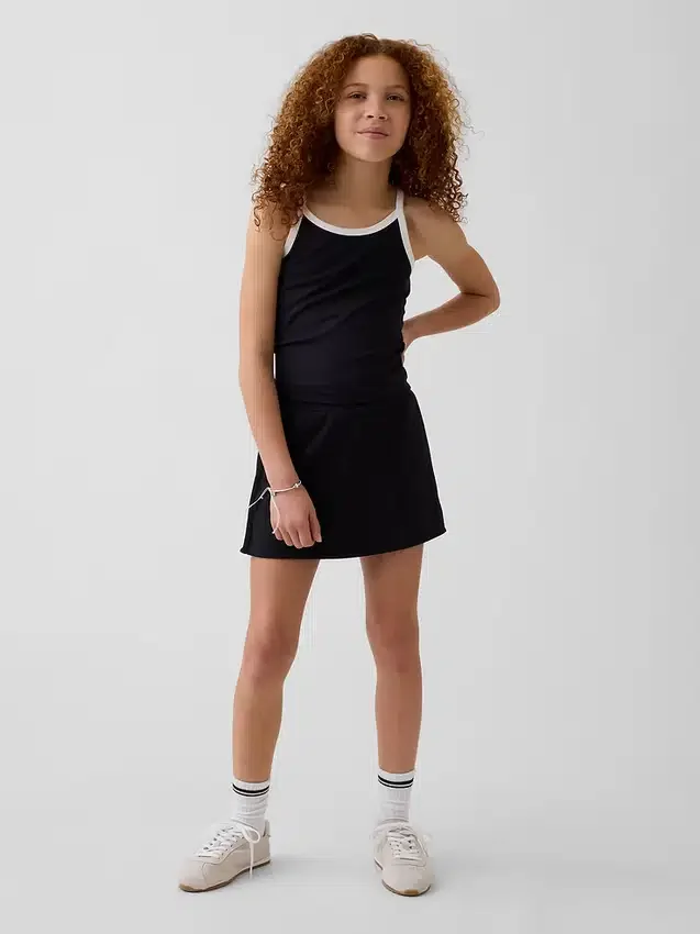 Aktiv tanktop med racerrygg för barn