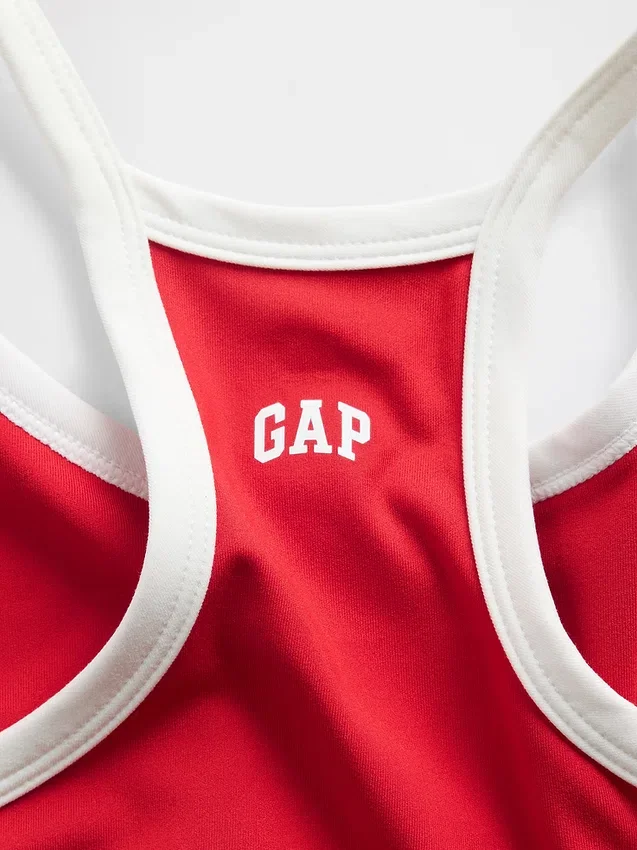 Aktiv tanktop med racerrygg för barn