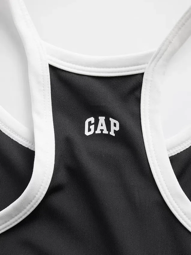 Aktiv tanktop med racerrygg för barn