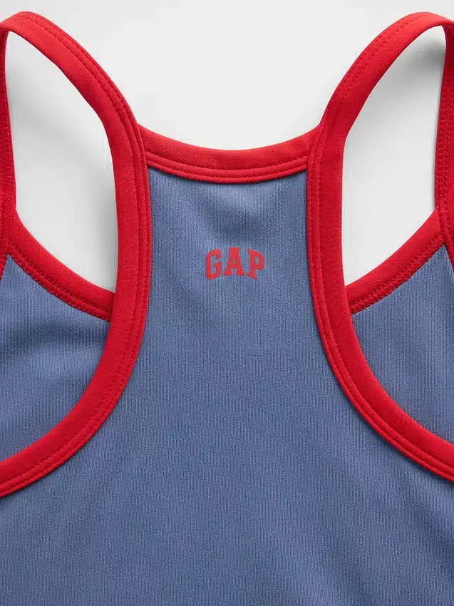 Aktiv tanktop med racerrygg för barn