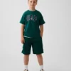 Aktiva shorts i mesh för barn, 8"
