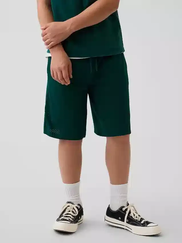 Aktiva shorts i mesh för barn, 8"