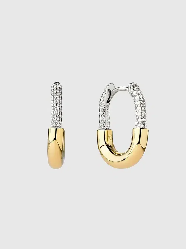 Ana Luisa Brynley Mini Micropave guldörringar
