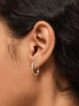 Ana Luisa Brynley Mini Micropave guldörringar
