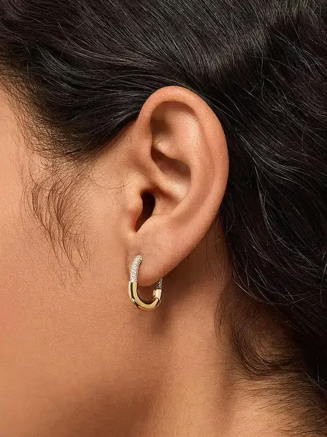 Ana Luisa Brynley Mini Micropave guldörringar
