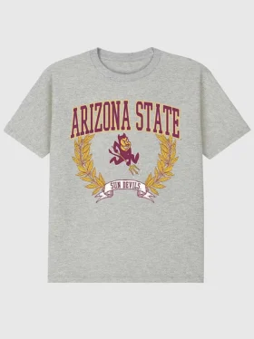 Arizona State University Laurels mörk grafisk T-shirt