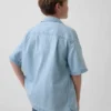 Avslappnad denimskjorta för barn