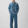 Avslappnad ikonisk jeansjacka