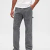 Avslappnade raka Carpenter-Jeans