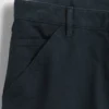 Avslappnade raka khakibyxor i utility-stil