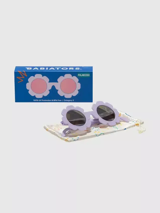 Babiators polariserade solglasögon med blommönster för småbarn och barn