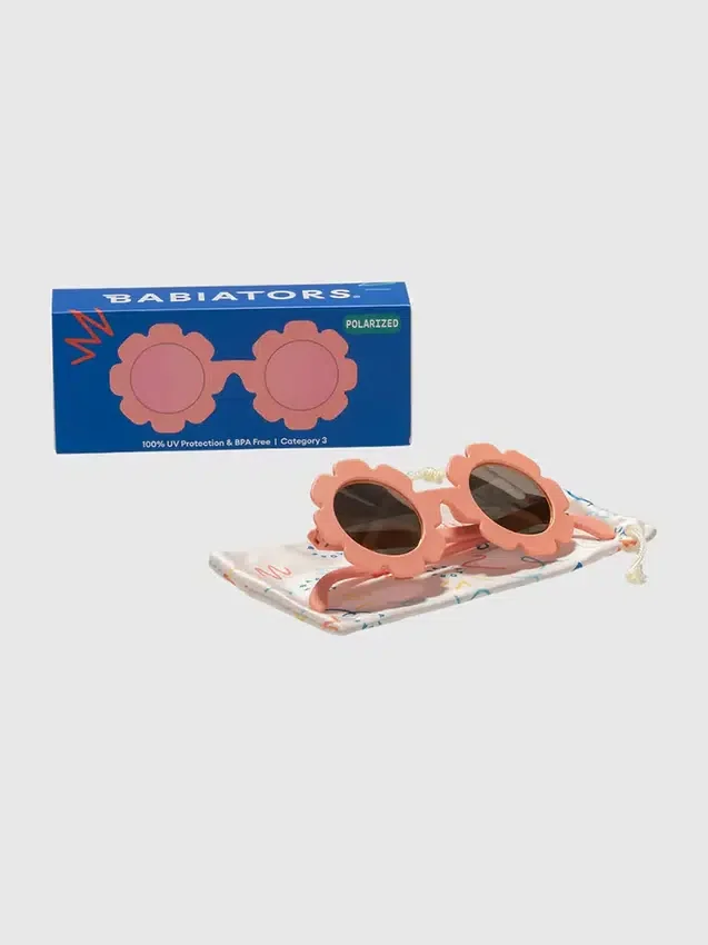 Babiators polariserade solglasögon med blommönster för småbarn och barn