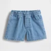 Baby Brannan Bear-jeansshorts med fickor och dragkedja