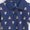 Baby Brannan Bear-klädset med pikétröja och shorts