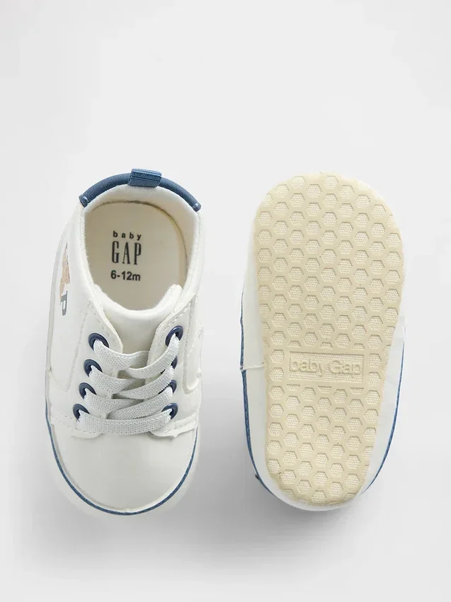 Baby Brannan Bear-sneakers med logotyp