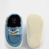 Baby-båtskor i denim
