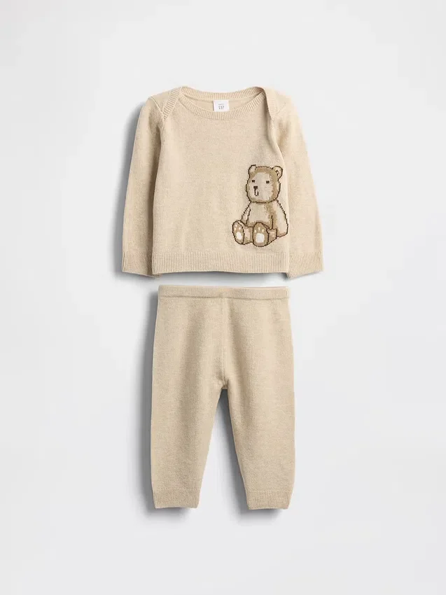 Baby CashSoft Brannan Bear-tröjset