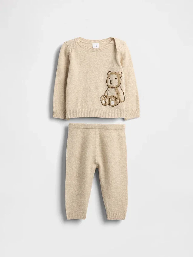 Baby CashSoft Brannan Bear-tröjset