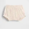 Baby First Favorites Bloomers i pointelle-ribb med blommönster