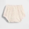 Baby First Favorites Bloomers i pointelle-ribb med blommönster
