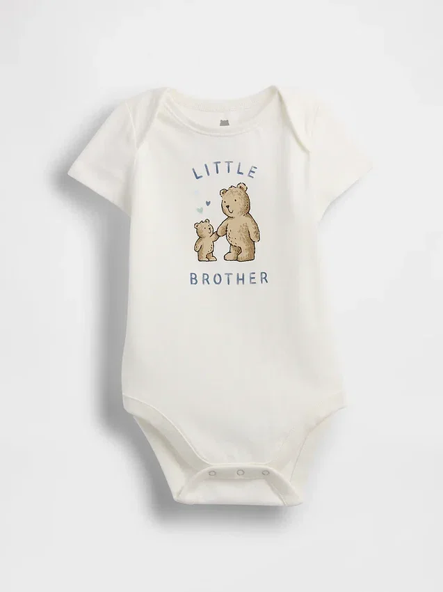Baby First Favorites bodysuit i ekologisk bomull