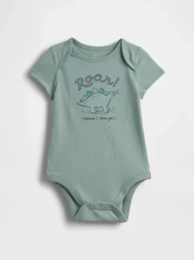 Baby First Favorites bodysuit i ekologisk bomull