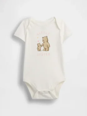 Baby First Favorites bodysuit i ekologisk bomull
