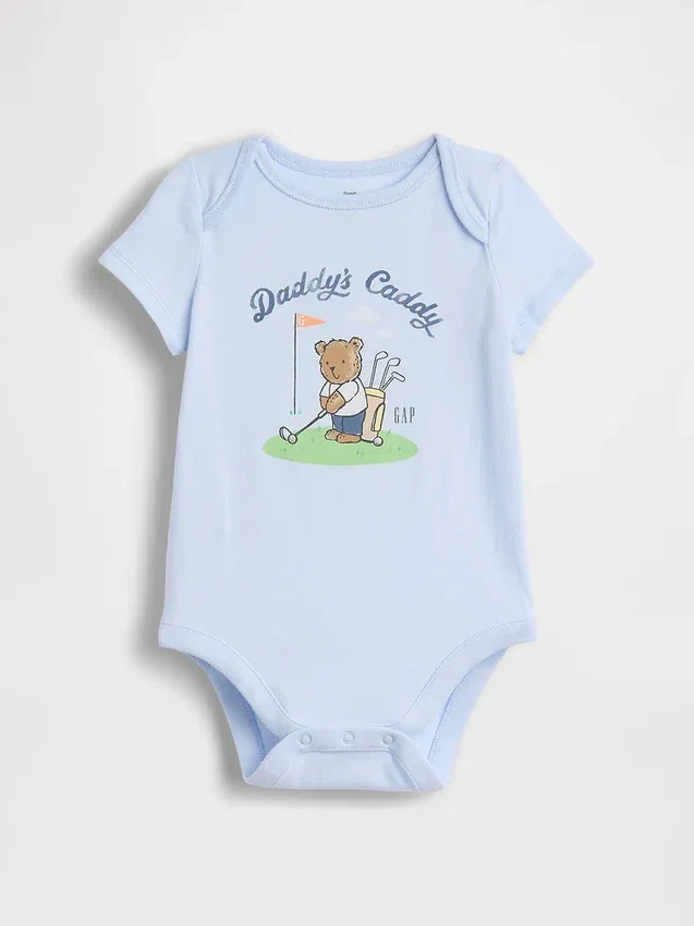 Baby First Favorites bodysuit i ekologisk bomull