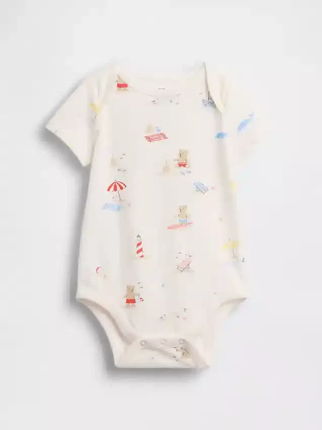 Baby First Favorites bodysuit i ekologisk bomull
