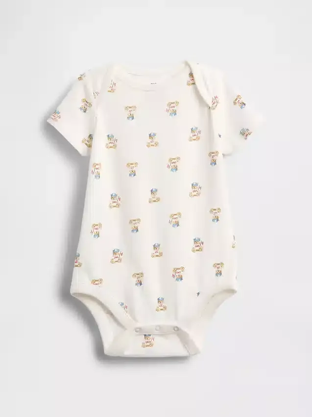 Baby First Favorites bodysuit i ekologisk bomull