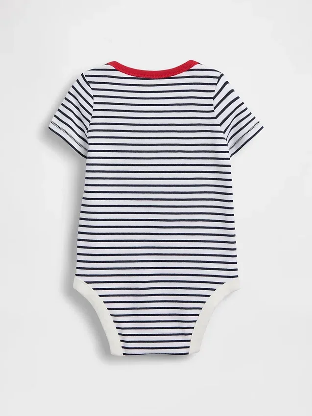 Baby First Favorites bodysuit i ekologisk bomull