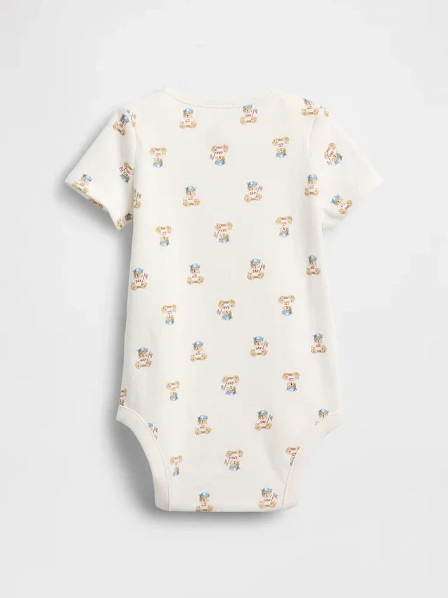 Baby First Favorites bodysuit i ekologisk bomull