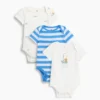 Baby First Favorites bodysuit i ekologisk bomull (3-pack)