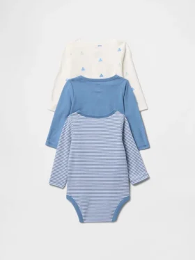 Baby First Favorites bodysuit i ekologisk bomull (3-pack)