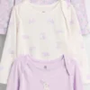 Baby First Favorites bodysuit i ekologisk bomull (3-pack)