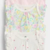 Baby First Favorites bodysuit i ekologisk bomull (3-pack)