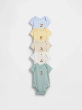 Baby First Favorites bodysuit i ekologisk bomull (5-pack)