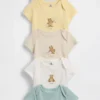 Baby First Favorites bodysuit i ekologisk bomull (5-pack)
