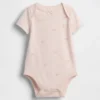 Baby First Favorites bodysuit i ekologisk bomull med rosett