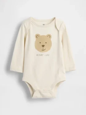 Baby First Favorites Bodysuit i ekologisk bomull med tryck