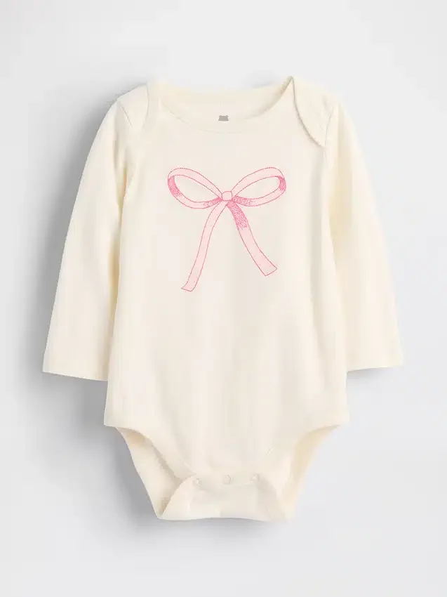 Baby First Favorites Bodysuit i ekologisk bomull med tryck